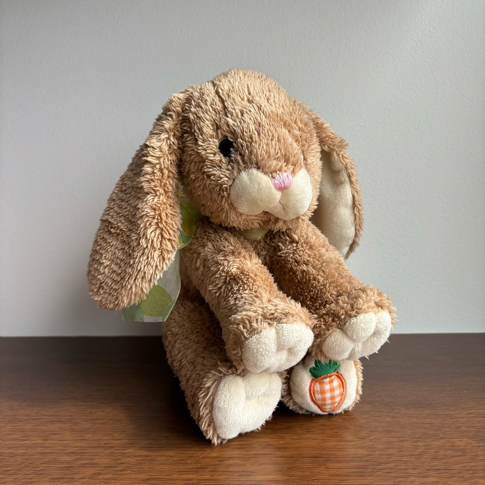 2010 Animal Adventure Brown Bunny Rabbit Plush Stuffed Animal
